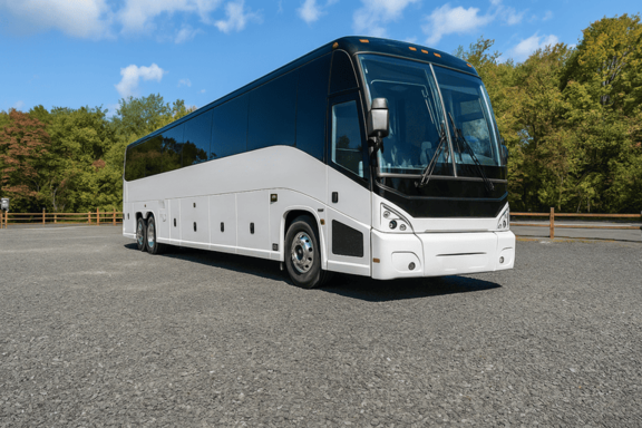 Charter Bus Rental Hayward 56 Passenger Charter Bus